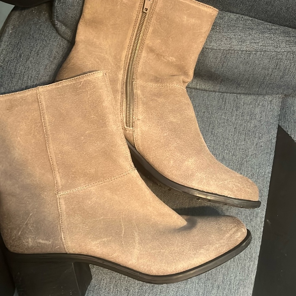 Easy Spirit, suede booties